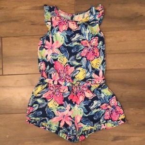 Lilly Pulitzer girls romper XL